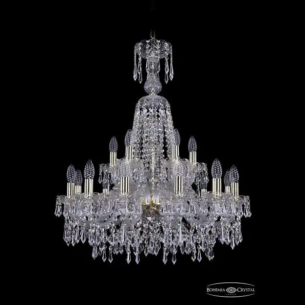Люстра хрустальная Bohemia 1403/12+6/240/XL-80 G Люстра хрустальная Bohemia 1403/12+6/240/XL-80 G