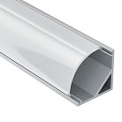 Алюминиевый профиль накладной 16x16 R Maytoni ALM008S-2M
