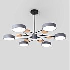 Люстра На Штанге Meade 7 Lamps Grey ImperiumLoft 207862-26