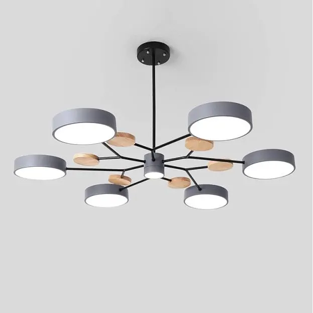 Люстра На Штанге Meade 7 Lamps Grey ImperiumLoft 207862-26 Люстра На Штанге Meade 7 Lamps Grey ImperiumLoft 207862-26