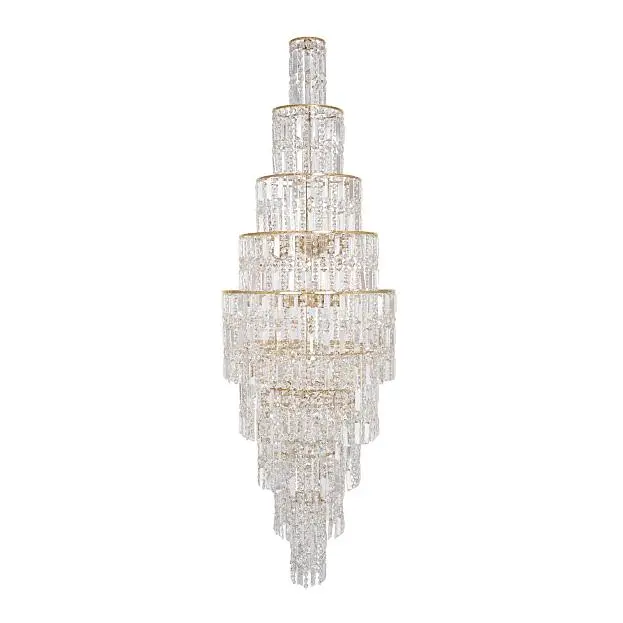 Люстра Каскадная Arti Lampadari Valencia E 1.10.50.501 G Люстра Каскадная Arti Lampadari Valencia E 1.10.50.501 G