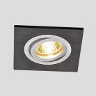 Встраиваемый светильник Elektrostandard 1051/1 BK черный Mesku a035241