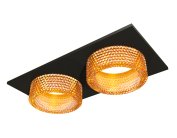 Комплект встраиваемого светильника с композитным хрусталем Ambrella light XC6526044 Techno