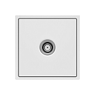 Телевизионная розетка LeDron Satellite Socket White