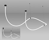 Подвес черный Kink Light 08031-400,19 RGB Венди