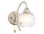 Настенный светильник Ambrella light TR3074 WH/GD