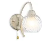 Настенный светильник Ambrella light TR3074 WH/GD
