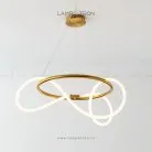 Кольцевые люстры и светильники GLORIFY R Размер S. Теплый свет Lampatron glorify-r-s-warm 3032-24860