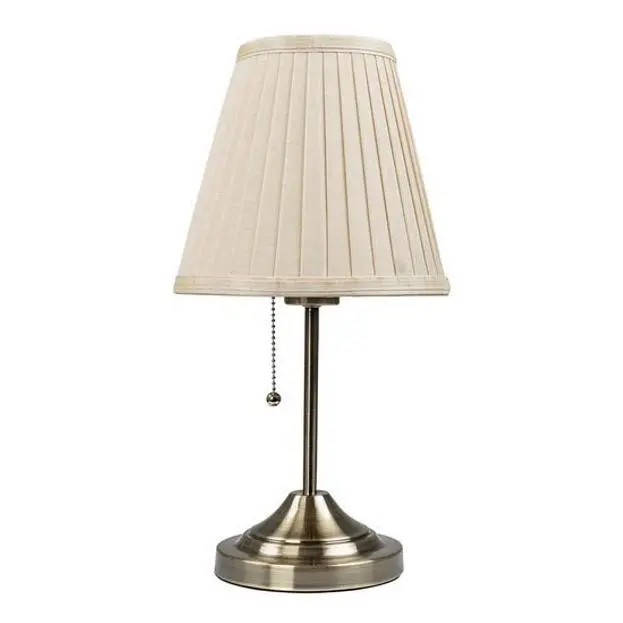 Декоративная настольная лампа с абажуром Arte Lamp A5039TL-1AB MARRIOT Декоративная настольная лампа с абажуром Arte Lamp A5039TL-1AB MARRIOT