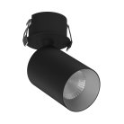 Светодиодный поворотный светильник LeDron SAGITONY R BASIC S60 Black-Grey 4000K