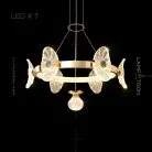 Кольцевые люстры и светильники LOCUS LUX 7 ламп Lampatron locus-lux-7 5870-15576