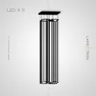 Подвесной светильник ARISAIG 11 ламп. Белый свет Lampatron 4319-10934