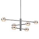 Люстра Delight Collection MX22030002-6A chrome/clear Indiana