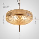 Подвесной светильник AMPLE Модель С. Lampatron 3040-7395