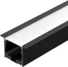 Профиль SL-LINIA49M-F-2000 BLACK (, Алюминий) 2м Arlight 036513