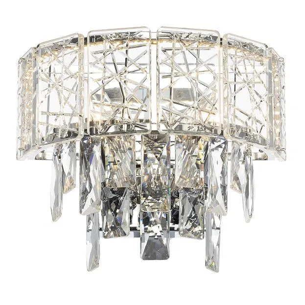 Бра хрустальное Хром Citilux CL317321 Бра хрустальное Хром Citilux CL317321