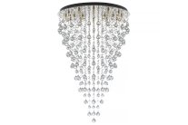 Подвесная хрустальная люстра Arti Lampadari Flusso H 1.4.80.615 N