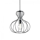 Подвесной светильник Ideal Lux 148502 AMPOLLA-1 SP1 NERO