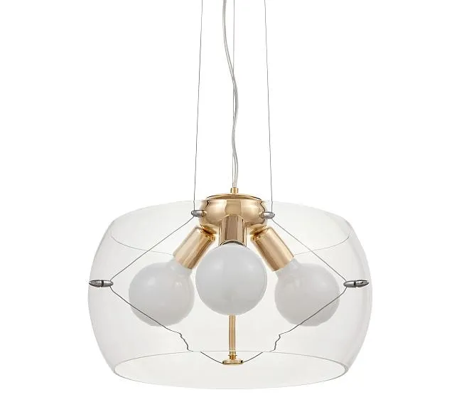 Подвесной светильник Lumina Deco LDP 6018-400 PR+F.GD Globo Подвесной светильник Lumina Deco LDP 6018-400 PR+F.GD Globo