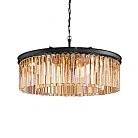 Люстра Delight Collection 9513P/600R black/amber 1920s Odeon