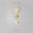 Бра ZINGY Размер B. Цвет Латунь Lampatron 4242-10618