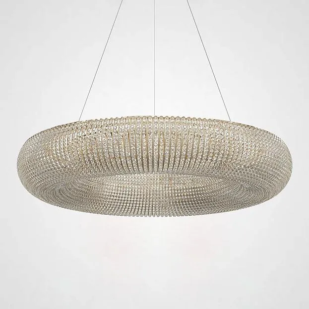 Подвесной светильник Crystal Halo D50 Gold ImperiumLoft 220838-23 Crystal-Halo01