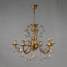 Подвесная люстра Ambiente Alicante 8888/5 AB Tear drop