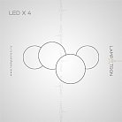 Бра BEA B COMBO 4 лампы Lampatron 6434-17358