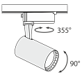 Трековый светильник MAYTONI TR003-1-6W4K-W TRACK LAMPS купить в ...