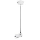 Подвесное питание BARRA 1,5 м для однофазного трека Lightstar 502196 БЕЛЫЙ