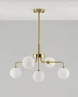 Потолочная люстра Moderli V2181-C Heavy 5*G9*5W