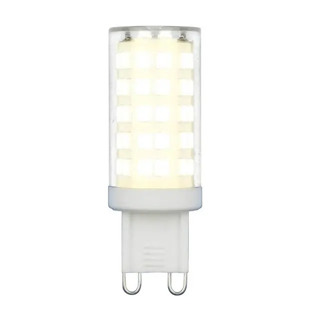 Лампочка светодиодная Uniel LED-JCD-9W/4000K/G9/CL GLZ09TR картон Лампочка светодиодная Uniel LED-JCD-9W/4000K/G9/CL GLZ09TR картон