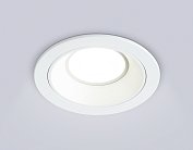 Встраиваемый светильник белый MR16 GU5.3 D92*24 Ambrella light A8920 WH TECHNO SPOT