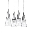 Подвесной светильник Ideal Lux 112367 CONO SP3 CROMO