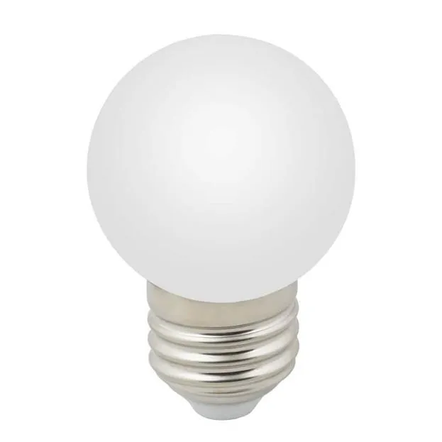Лампочка светодиодная Volpe LED-G45-1W/3000K/E27/FR/С Лампочка светодиодная Volpe LED-G45-1W/3000K/E27/FR/С