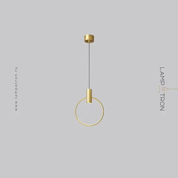 Подвесной светильник CELIUS ONE Цвет Латунь Lampatron 7435-20561 Подвесной светильник CELIUS ONE Цвет Латунь Lampatron 7435-20561