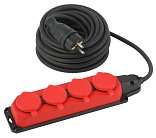 Розеточные блоки, удлинители ЭРА UK-4e-3x1,5-10m-IP44(KG)