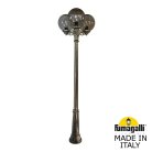 Садово-парковый фонарь FUMAGALLI G30.157.S30.BZF1R RICU BISSO/G300 3L GLOBE 300