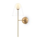 Настенный светильник (бра) Freya FR5382WL-01BS Doublety