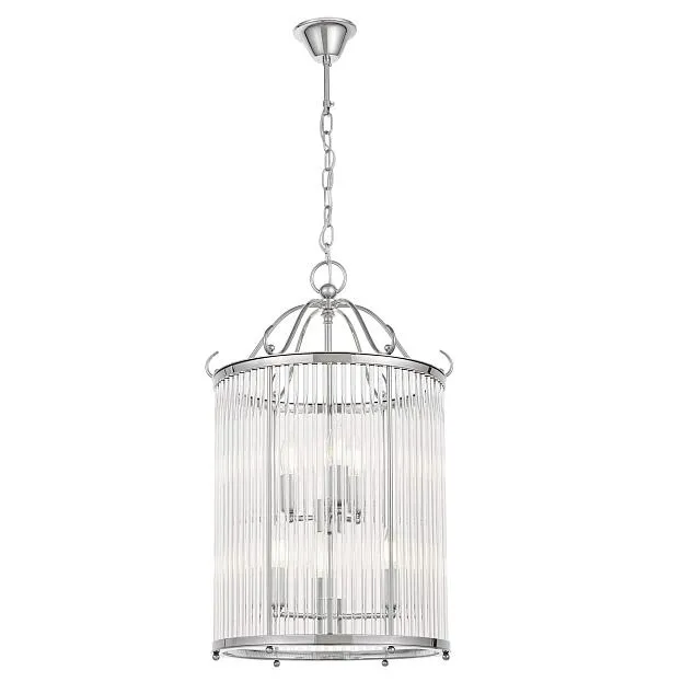 Подвесная люстра Lumina Deco LDP 1235-6 CHR Boston Подвесная люстра Lumina Deco LDP 1235-6 CHR Boston