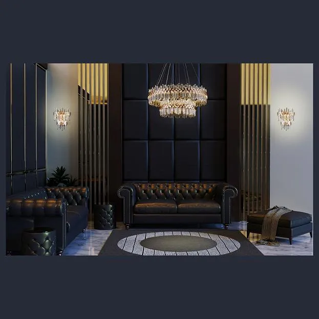 Подвесная люстра Wertmark WE104.04.323 DEBORA