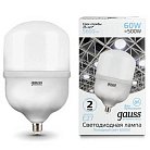 Лампа Gauss 63236 E27 60W 6500K матовая