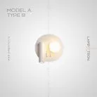 Бра SNOTRA WALL Модель A. Тип В. Белый свет Lampatron 6804-18681