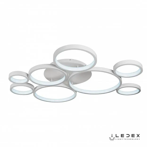 Потолочная люстра iLedex 9004-8L-X WH Ring Star Потолочная люстра iLedex 9004-8L-X WH Ring Star