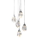 Подвесной светильник Delight Collection OM820083-5C (MD-020B-5 chrome) Crystal rock