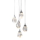 Подвесной светильник Delight Collection OM820083-5C (MD-020B-5 chrome) Crystal rock