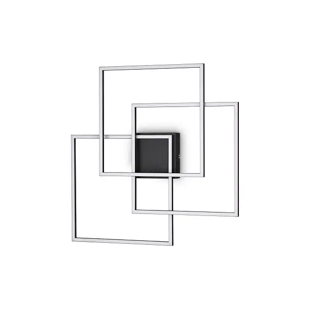 Бра Ideal Lux 270678 FRAME PL QUADRATO NERO Бра Ideal Lux 270678 FRAME PL QUADRATO NERO
