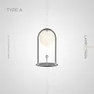 Настольная лампа MODIL Тип A. Цвет Хром Lampatron modil-a-chrome 5331-13675