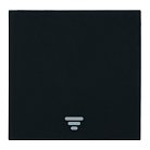 Выключатель 1-клавишный самовозвратный (механизм), 250В, 10А, RSW10-3112-05, черный бархат Stekker 50574 Мия