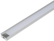 Профиль встраиваемый Uniel UFE-K01 Silver/Frozen 200 Polybag UFE-K